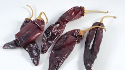 Guajillo chillies. Getty Images