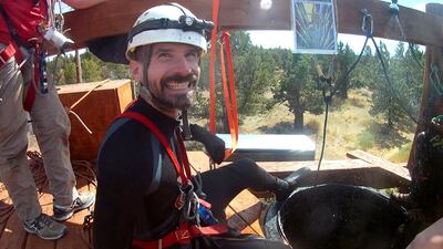 Mark Dickey, an American man who fell ill and became trapped underground in a cave he was exploring in southern Turkey, is pictured in Bend, Oregon, U. S. , in this handout image taken in August 2019. National Cave Rescue Commission (NCRC)/Handout via REUTERS THIS IMAGE HAS BEEN SUPPLIED BY A THIRD PARTY. NO RESALES. NO ARCHIVES. MANDATORY CREDIT