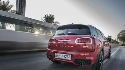 The Mini Clubman Cooper S has an interior that has you almost believing you are in a nightclub, and driving it is also a very funky thing to do. Vidhyaa for The National