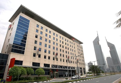Ibis Dubai World Trade Centre hotel in World Trade Centre in Dubai. Pawan Singh / The National