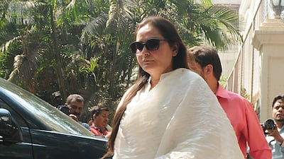 Bollywood actress and politician Jayaprada . AFP Photo