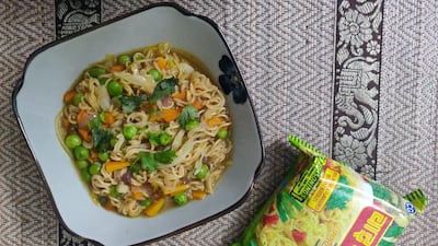 Wai Wai is a nostalgic taste of home for Nepalis in the Gulf. Photo: Ridhi Agrawal