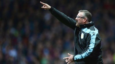 Aston Villa manager Paul Lambert has preferred youth over veterans this season. Laurence Griffiths / Getty Images