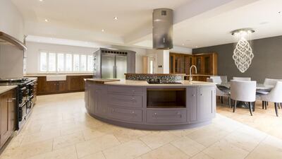 “We planned our wedding from our kitchen,” the couple says. Courtesy Savills