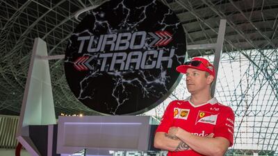 Will Turbo Track at Ferrari World leave Kimi in a spin? Courtesy Ferrari World Abu Dhabi