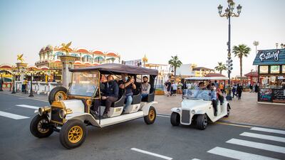 In-park transportation is offered for VIP Pack holders.