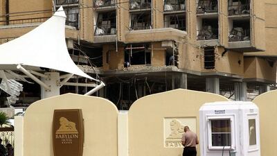 The Babylon hotel was recently refurbished. Ali Abbas / EPA