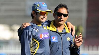 Pakistan are banking on the left-arm spin of Abdur Rehman, right, with Saeed Ajmal out of form. Ishara S Kodikara / AFP