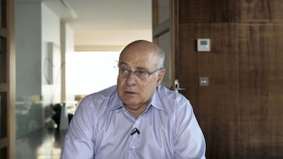 Camille Abousleiman, who resigned as Labour Minister over the weekend amid widespread protests. Sunniva Rose for The National