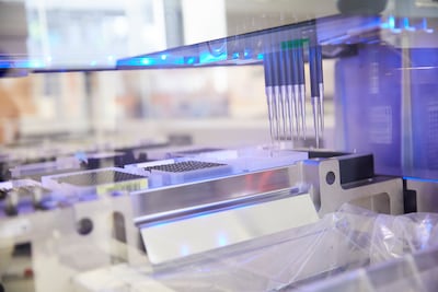 Genetic profiling for endometrial cancer was pioneered at the Royal Marsden's genomics laboratory, above. Photo: Royal Marsden