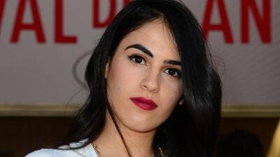 The Palestinian actress Leem Lubany. AFP / BALKIS PRESS / AMMAR ABD RABBO