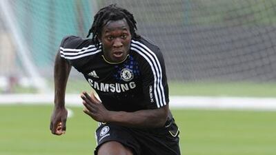 Romelu Lukaku took part in training yesterday.
