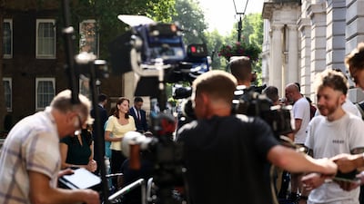 The story is dominating the airwaves in the UK. Reuters