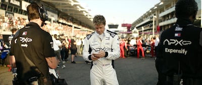 Brad Pitt in F1: The Movie (2025). Photo: Apple Studios