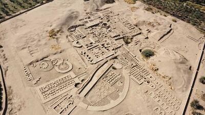 An aerial view of the Kerma archaeological site in Sudan. Photo: Swiss-French-Sudanese Archaeological Mission of Kerma