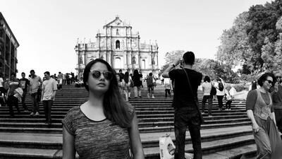 Carolyn Gallyer started her career as a freelance make-up artist in Canada in 2006, before relocating to London where she assisted top make-up artists on shoots for publications such as British Vogue and ID magazine, working with supermodels like Eva Herzigová, Helena Christensen and Claudia Schiffer. (Photo by Tina Chang)