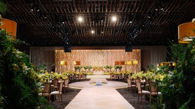 She organised a VIP wedding in Abu Dhabi at Emirates Palace in 2022, where they projected a video onto the hotel's facade