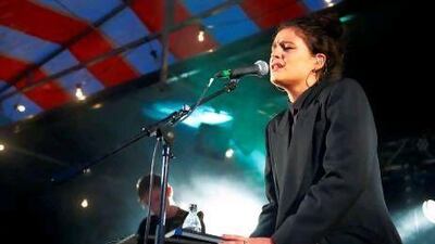 Journalist Jessie Ware got a break in music through her school friend Jack Peñate, who hired her as a backing singer before she got signed. Getty Images