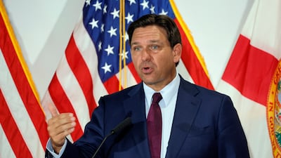 Florida Governor Ron DeSantis made the announcement in a social media post on X. Getty Images