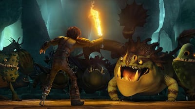 In How to Train Your Dragon 2, Hiccup (voiced by Jay Baruchel) encounters several new characters. Courtesy DreamWorks Animation
