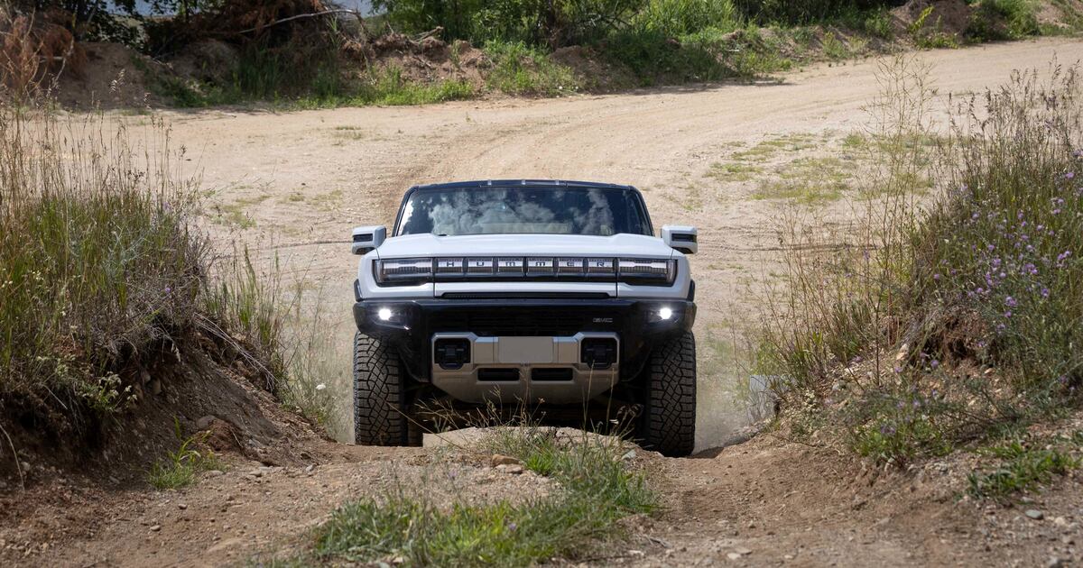 Hummer Test Hummer EV test drive: leave the road behind | The National