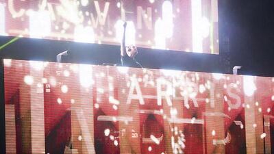 Calvin Harris Live at Creamfields Abu Dhabi. Courtesy Flash