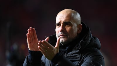 Manchester City manager Pep Guardiola. Getty