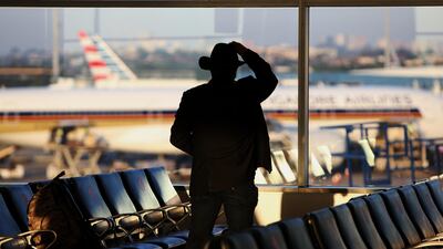 In Sydney, Australia, Alistair Percy takes in the view before boarding Air New Zealand Flight 246 for Wellington. Getty