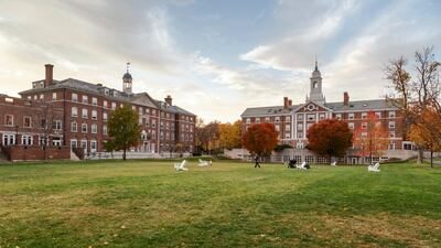 The presidents of Harvard University, Massachusetts Institute of Technology and University of Pennsylvania were called to defend their institutions at a Republican-led House Education Committee hearing. Photo: Jannis Werner (Harvard Images) / Alamy Stock Photo