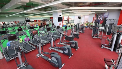 Fitness First's new ladies-only gym at Bawabat Al Sharq mall in Abu Dhabi. Courtesy Fitness First