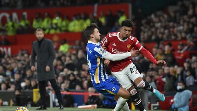 Joel Veltman - 6: Dutchman’s superb cross found Moder in box who would have opened scoring but for De Gea. Found Sancho’s pace too hot to handle at times and left on backside by Fernandes’ skill before United’s late second. AP