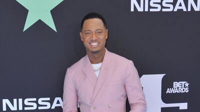 Terrence J arrives at the BET Awards on June 23, 2019, in Los Angeles. AP