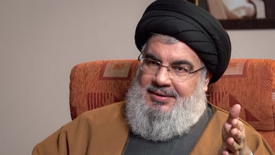 Hassan Nasrallah, the Lebanese Shiite Hezbollah movement leader, who was killed in an Israeli strike in Beirut. AFP