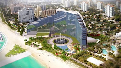 A rendering of ART Rotana in Bahrain. Courtesy Rotana