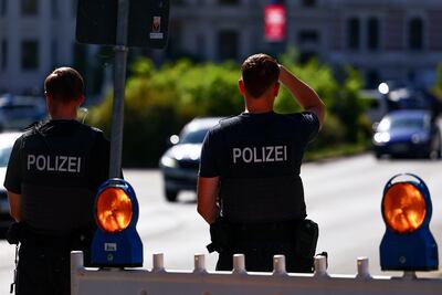 Border police have tried to clamp down on unauthorised arrivals amid pressure on Germany's government to cut illegal migration. EPA