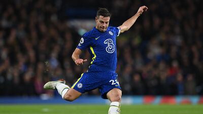 Cesar Azpilicueta 8 – Struck the post early on and was always in the way of Brighton attacks. An outstanding performance at the back from the experienced centre-back. AFP