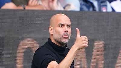 Manchester City manager Pep Guardiola. PA