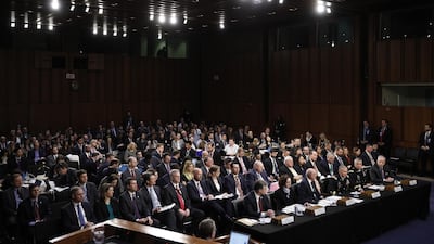 Robert Ashley, director of the National Security Agency (NSA), testifies during a Senate Intelligence Committee hearing in Washington, D.C. Bloomberg