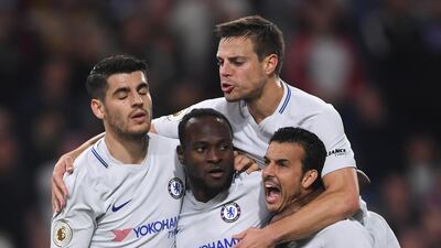 Chelsea will look to be celebrating again on Sunday when they face Southampton in the FA Cup semi-finals. Laurence Griffiths / Getty Images