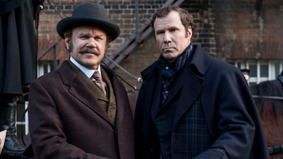 John C. Reilly and Will Ferrell in 'Holmes And Watson', which won four Razzie awards, including Worst Picture. Courtesy Sony Pictures