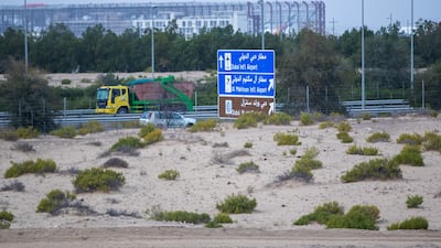 Al Maktoum International Airport. Victor Besa / The National