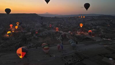 The region is known for its unusual rock formations and landscapes.