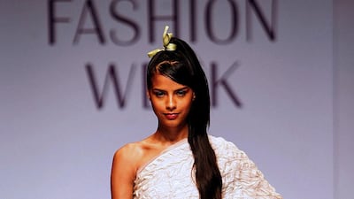 Wendell Rodricks established his label in 1989, and was a regular at Indian fashion shows for nearly three decades. AFP