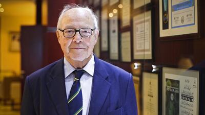 Dr Hans Blix brought his considerable expertise to bear on the complex situation that is Iran's nuclear prowess during his address in Abu Dhabi. Lee Hoagland / The National