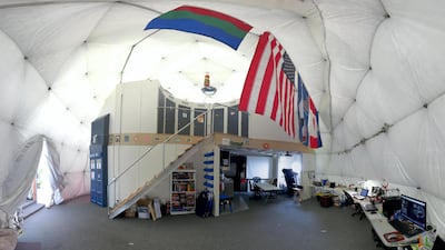 The UAE will build an expanded version of Nasa's isolation dome in Hawaii, where crew and scientists train for months at a time. Courtesy: AFP