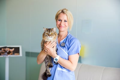 Dr Katrin Jahn at the German Veterinary Clinic. Courtesy: Digital Farm