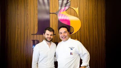 Who will come out on top ... Enrico Bartolini, left, or Francesco Guarracino. Courtesy Tara Atkinson