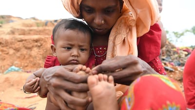 A lack of data on topics such as unpaid work carried out by women and child mortality means crucial societal issues are not being tackled. AFP