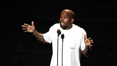 Kanye West sparked outrage after he described called American slavery 'a choice'. Chris Pizzello / Invision / AP File