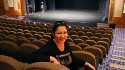 Bernadette Scott, theatre and sponsorship manager of the First Group Theatre. Pawan Singh / The National